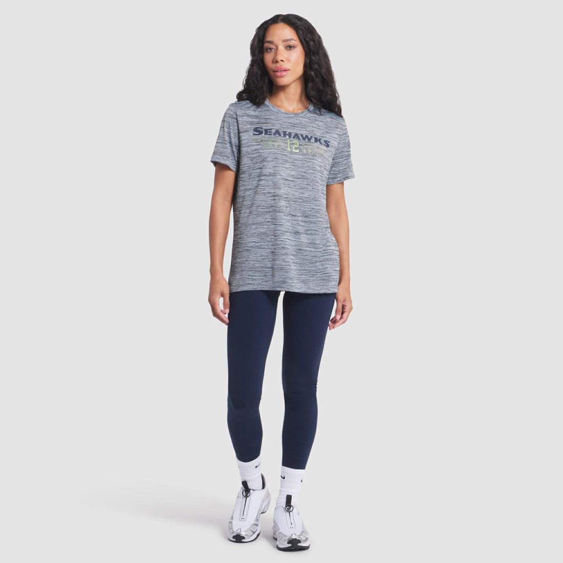 Seattle Seahawks Women's 2025 Rivalries Collection Sideline Velocity Dri-FIT T-Shirt - Wolf Gray | Nike sale