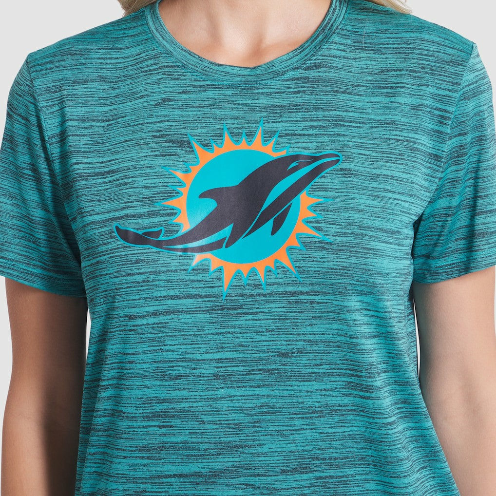 Miami Dolphins Women's 2025 Rivalries Collection Sideline Velocity Dri-FIT T-Shirt - Turbo Green | Nike discount