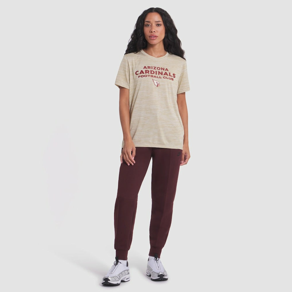 Arizona Cardinals Women's 2025 Rivalries Collection Sideline Velocity Dri-FIT T-Shirt - Natural | Nike outlet