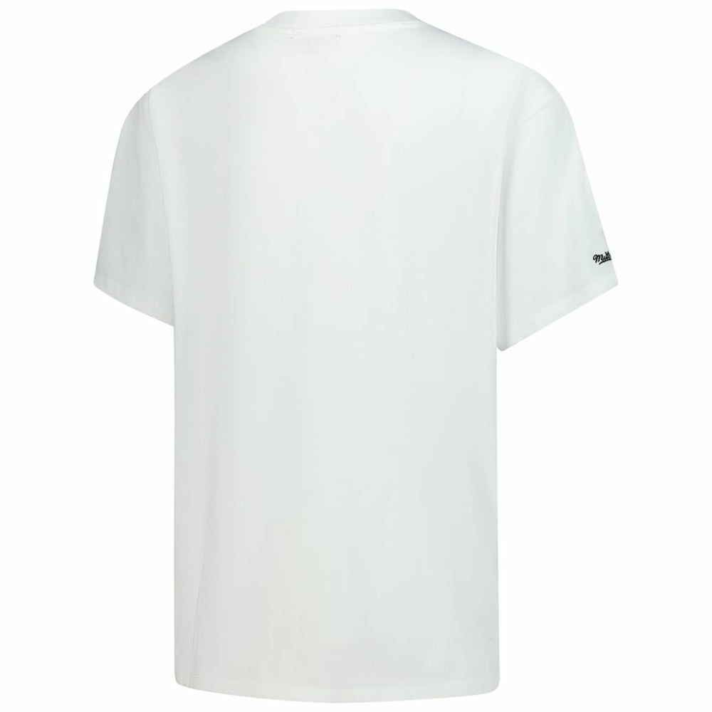 Pittsburgh Pirates Women's Cooperstown Collection Boyfriend T-Shirt - White | Mitchell & Ness
