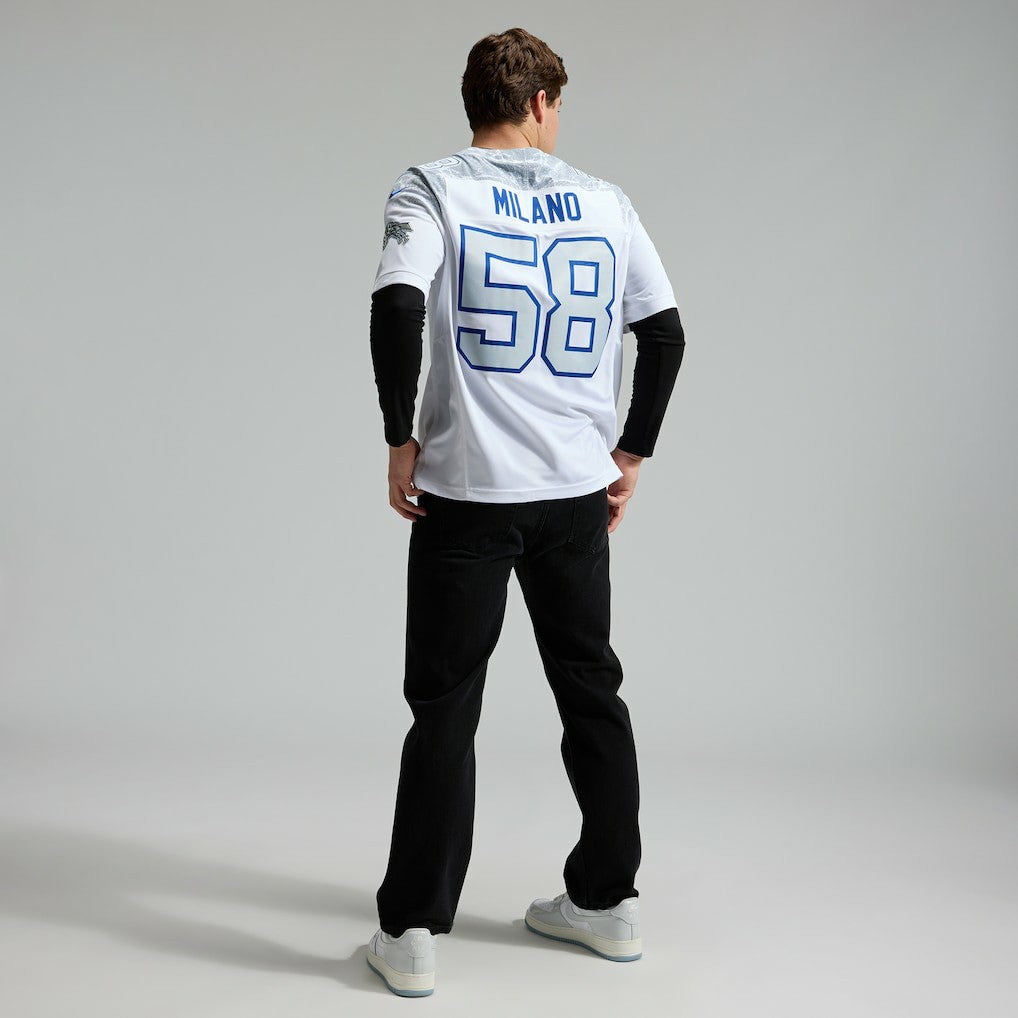 Matt Milano Buffalo Bills 2025 Rivalries Collection Limited Jersey - White | Nike for sale