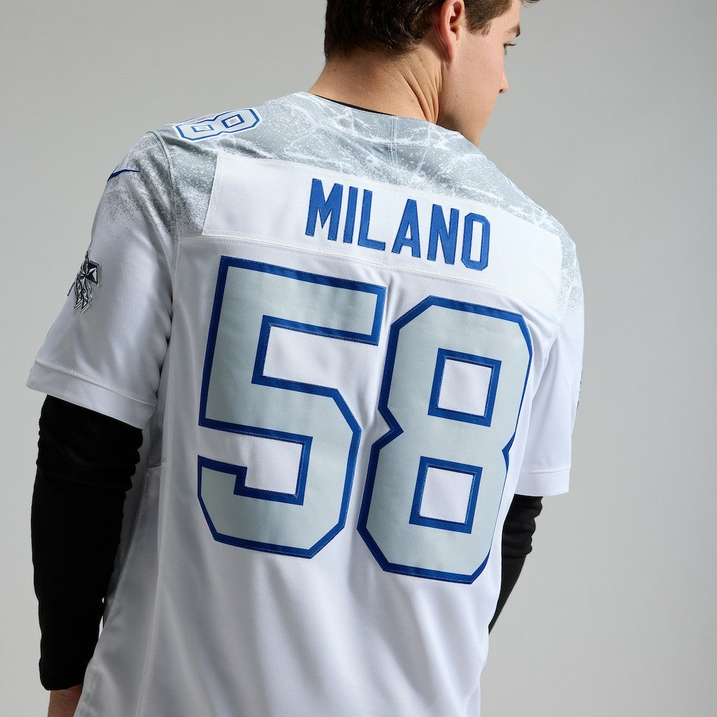 Matt Milano Buffalo Bills 2025 Rivalries Collection Limited Jersey - White | Nike for sale