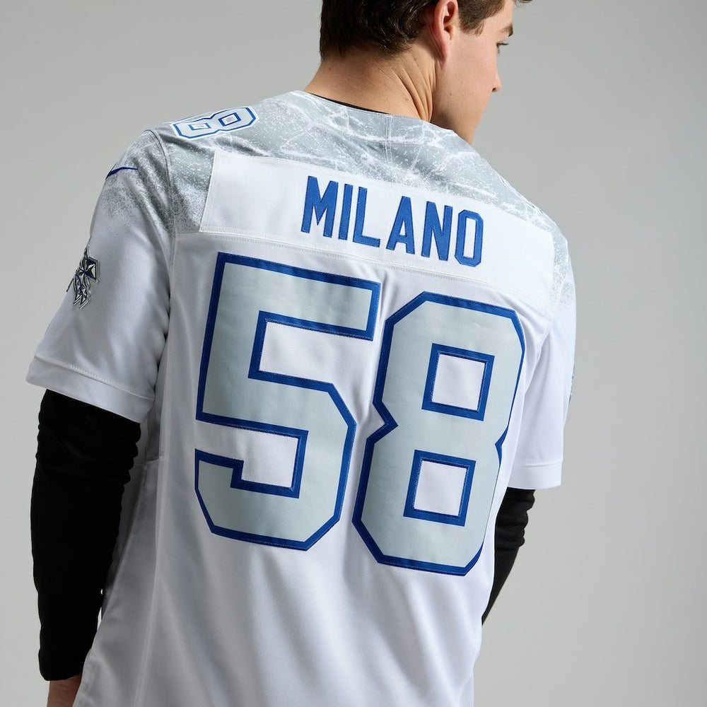 Matt Milano Buffalo Bills 2025 Rivalries Collection Limited Jersey - White | Nike for sale