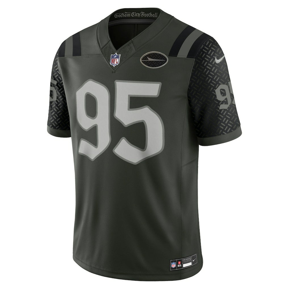 Quinnen Williams New York Jets 2025 Rivalries Collection Limited Jersey - Gotham Green | Nike discount