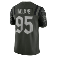Quinnen Williams New York Jets 2025 Rivalries Collection Limited Jersey - Gotham Green | Nike discount