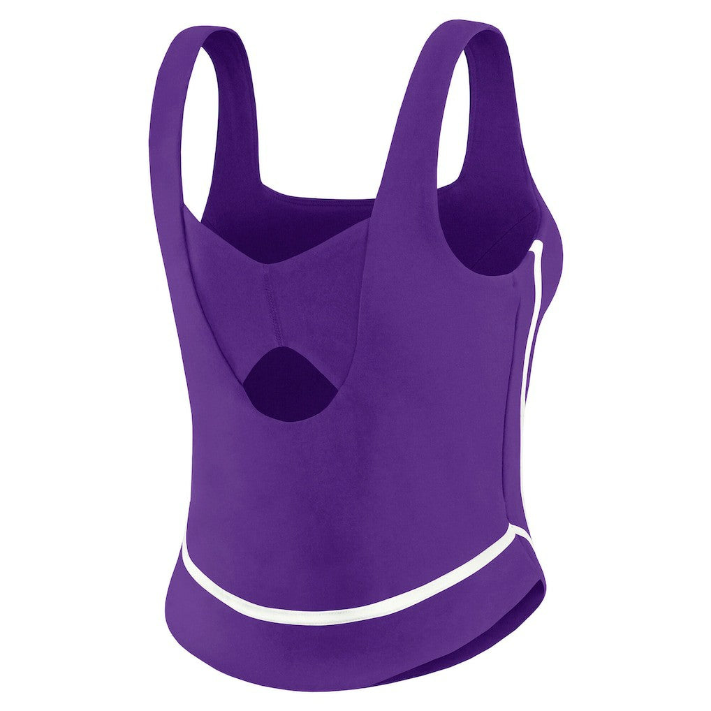 Minnesota Vikings WEAR by Erin Andrews Women's Square Neck Tank Top - Purple sale