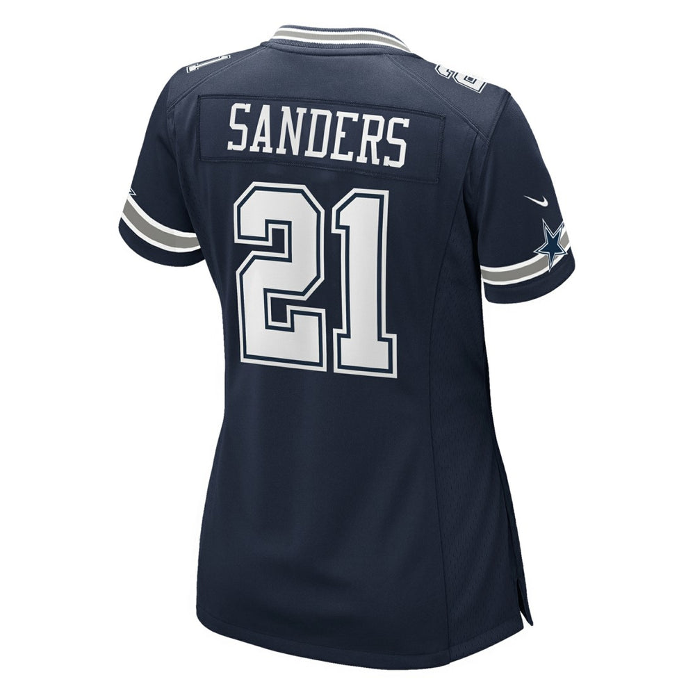 Deion Sanders Dallas Cowboys Women's Team Retired Player Game Jersey - Navy | Nike for sale