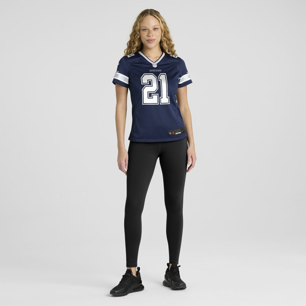 Deion Sanders Dallas Cowboys Women's Team Retired Player Game Jersey - Navy | Nike for sale