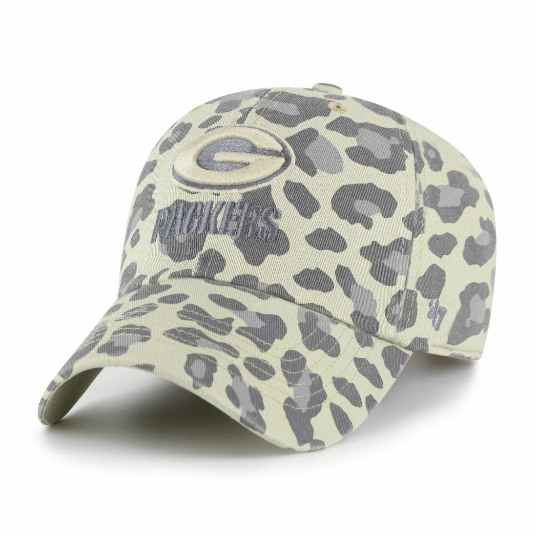 Green Bay Packers '47 Women's Bagheera Clean Up Adjustable Hat - Gray on sale