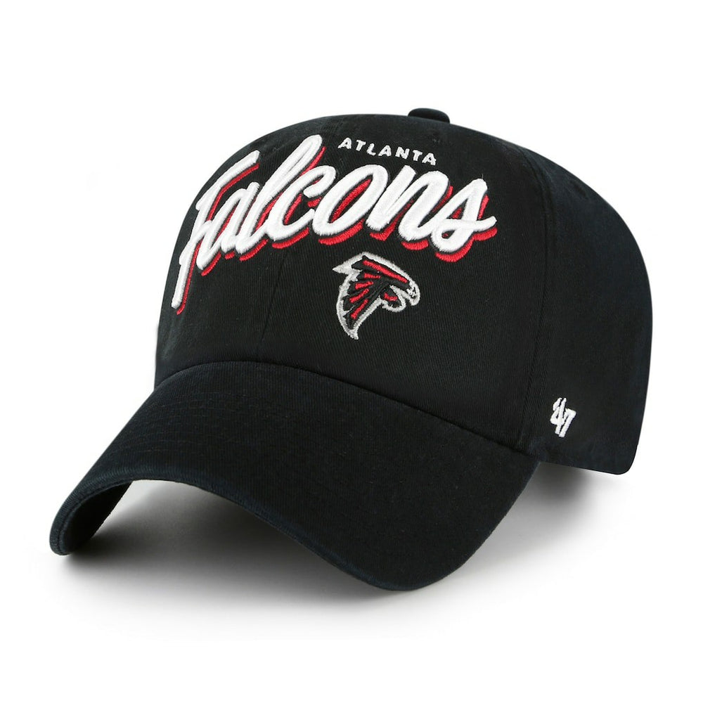 Atlanta Falcons '47 Women's Ariana Clean Up Adjustable Hat - Black cheap
