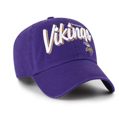 Minnesota Vikings '47 Women's Ariana Clean Up Adjustable Hat - Purple sale
