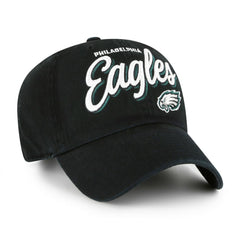 Philadelphia Eagles '47 Women's Ariana Clean Up Adjustable Hat - Black cheap