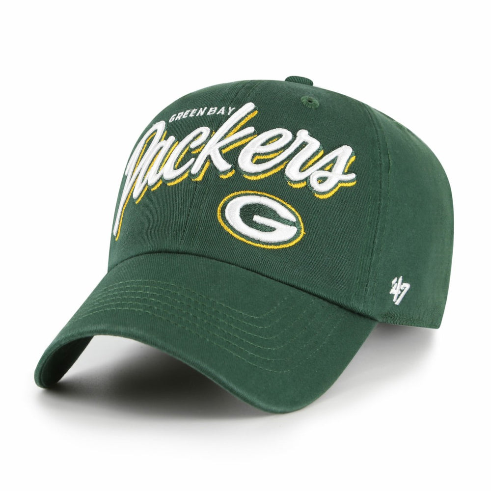 Green Bay Packers '47 Women's Ariana Clean Up Adjustable Hat - Green outlet