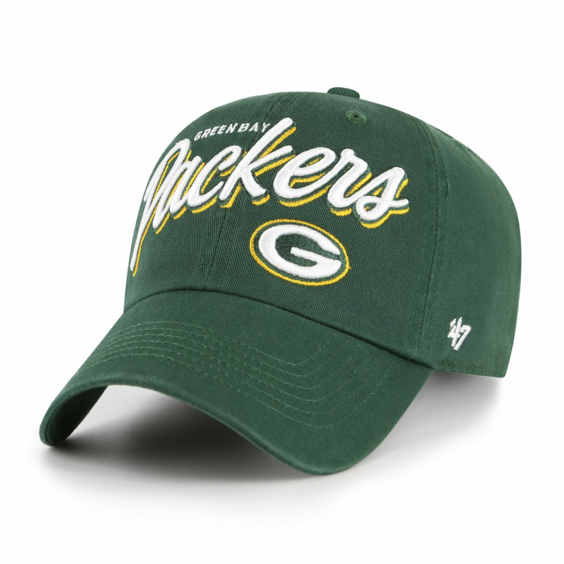 Green Bay Packers '47 Women's Ariana Clean Up Adjustable Hat - Green outlet