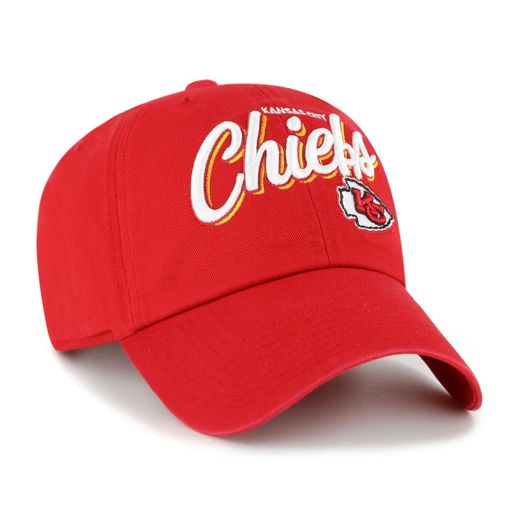 Kansas City Chiefs '47 Women's Ariana Clean Up Adjustable Hat - Red for sale