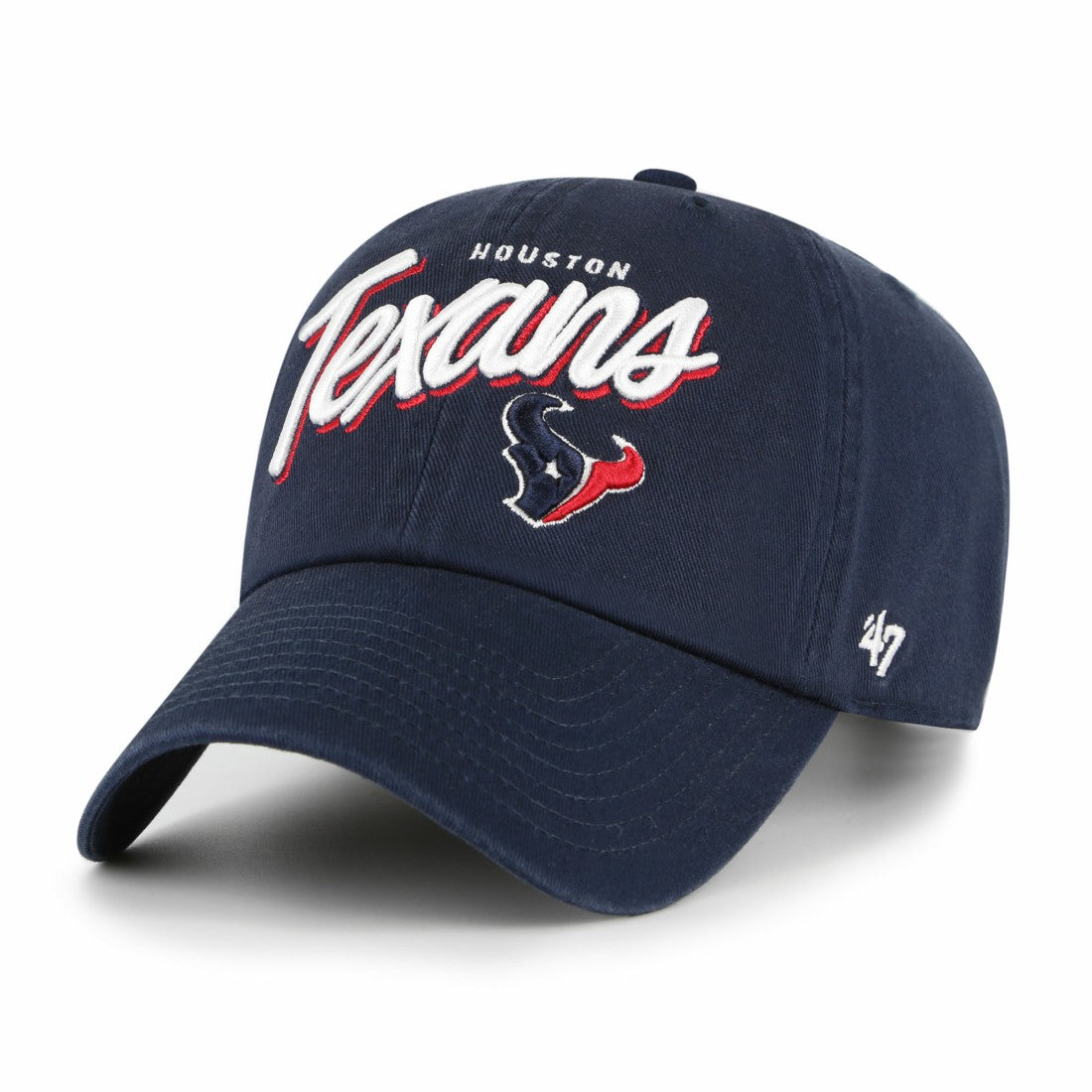 Houston Texans '47 Women's Ariana Clean Up Adjustable Hat - Navy online