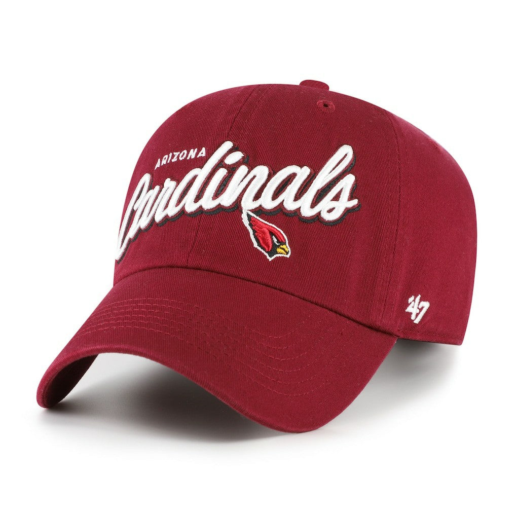 Arizona Cardinals '47 Women's Ariana Clean Up Adjustable Hat - Cardinal discount