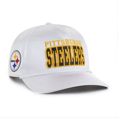 Pittsburgh Steelers '47 Women's Outspoken Hitch Adjustable Hat - White discount