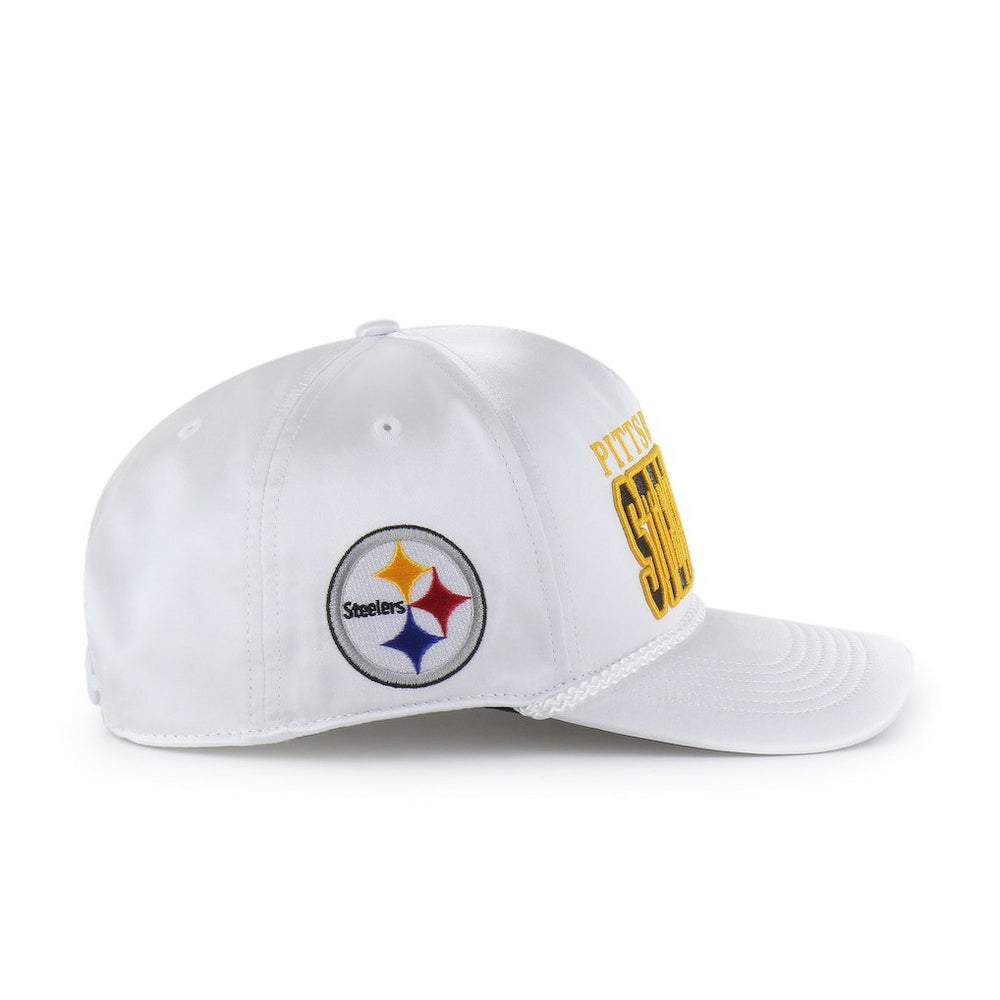 Pittsburgh Steelers '47 Women's Outspoken Hitch Adjustable Hat - White discount