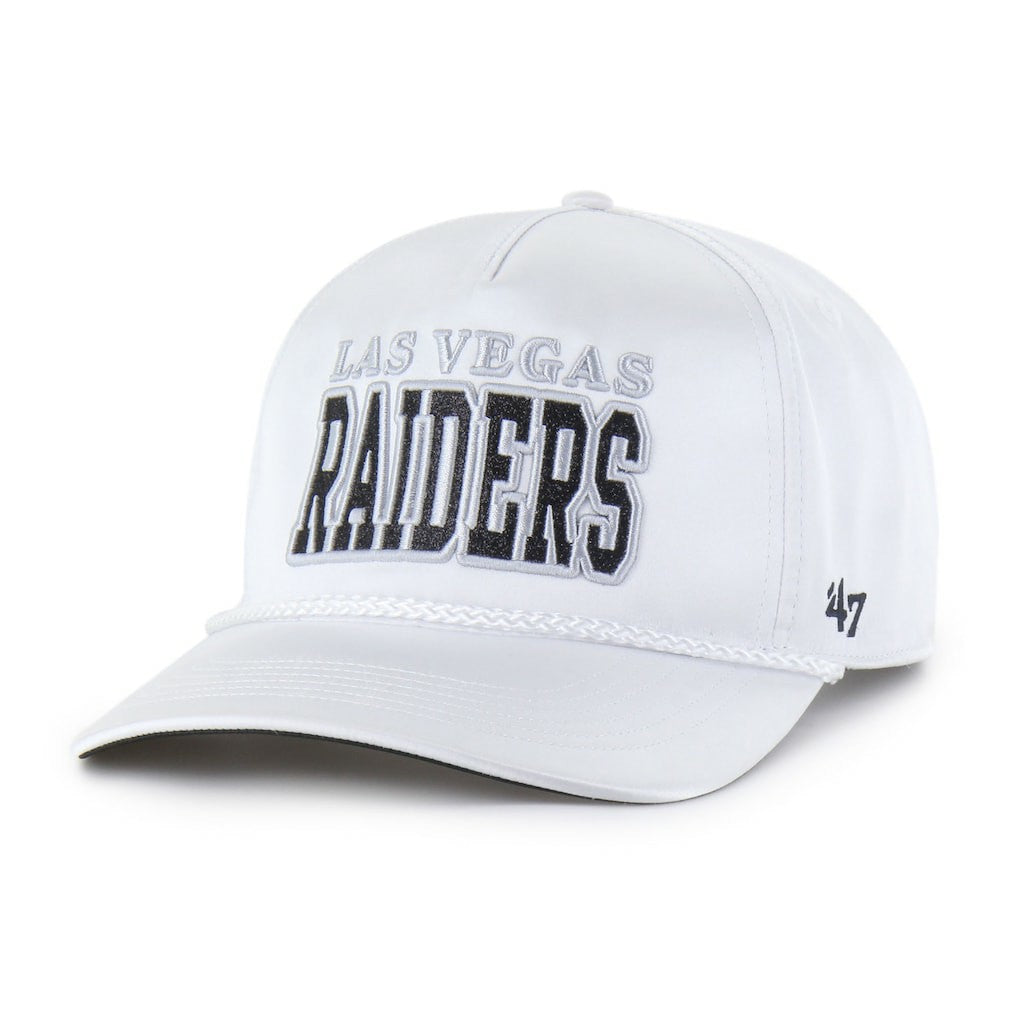 Las Vegas Raiders '47 Women's Outspoken Hitch Adjustable Hat - White outlet