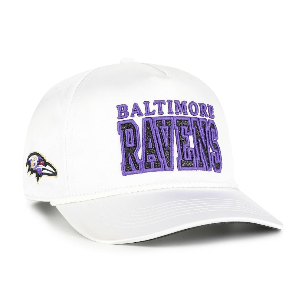 Baltimore Ravens '47 Women's Outspoken Hitch Adjustable Hat - White sale