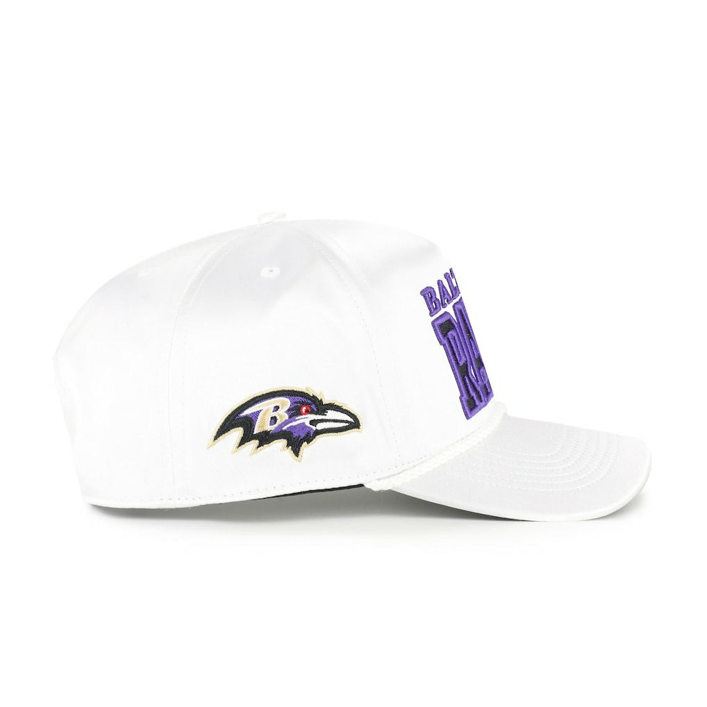 Baltimore Ravens '47 Women's Outspoken Hitch Adjustable Hat - White sale