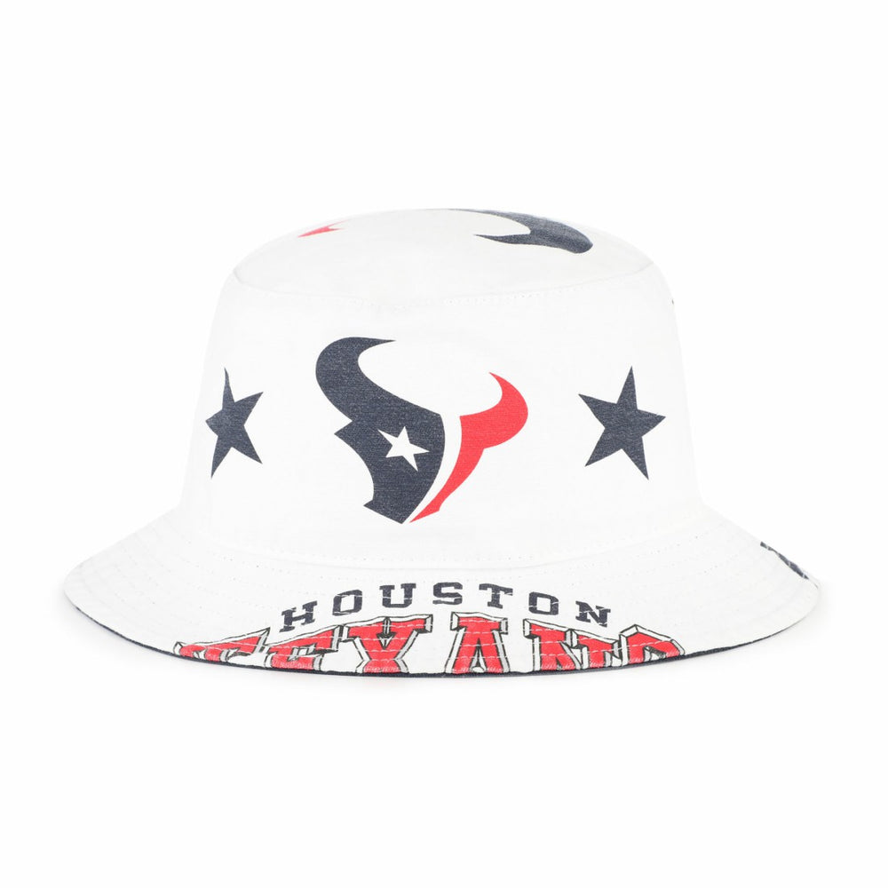 Houston Texans '47 Women's Energize Bucket Hat - White cheap