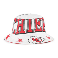 Kansas City Chiefs '47 Women's Energize Bucket Hat - White on sale