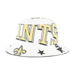 New Orleans Saints '47 Women's Energize Bucket Hat - White sale