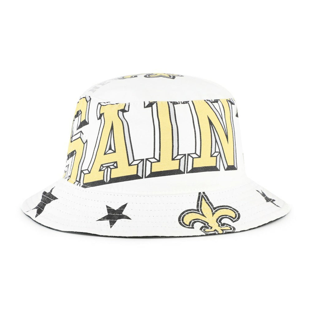 New Orleans Saints '47 Women's Energize Bucket Hat - White sale