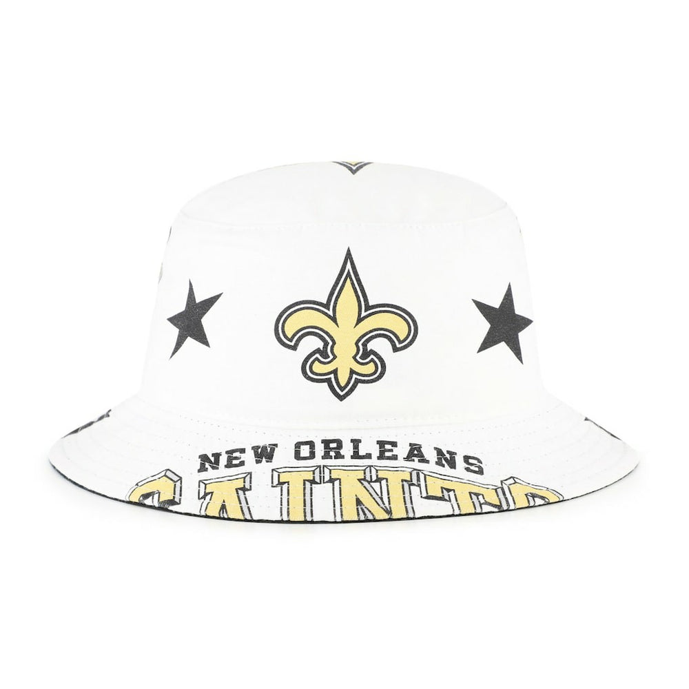 New Orleans Saints '47 Women's Energize Bucket Hat - White sale