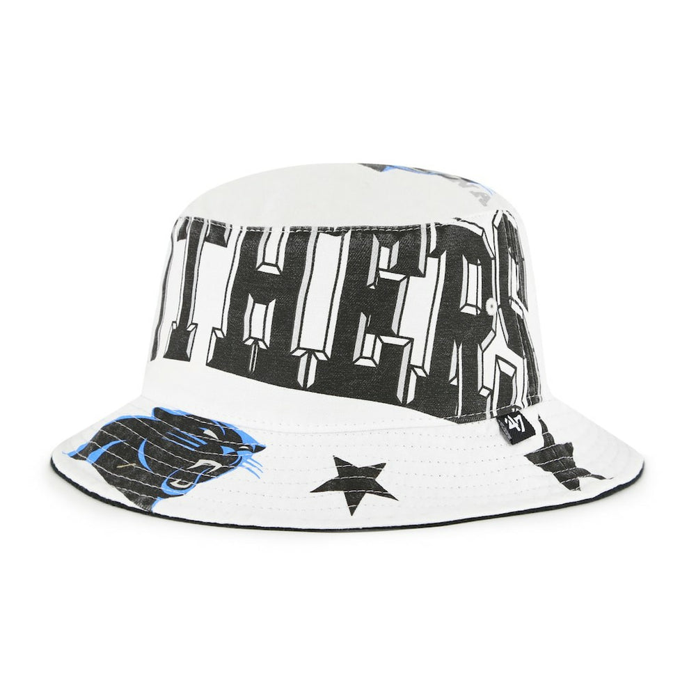 Carolina Panthers '47 Women's Energize Bucket Hat - White sale