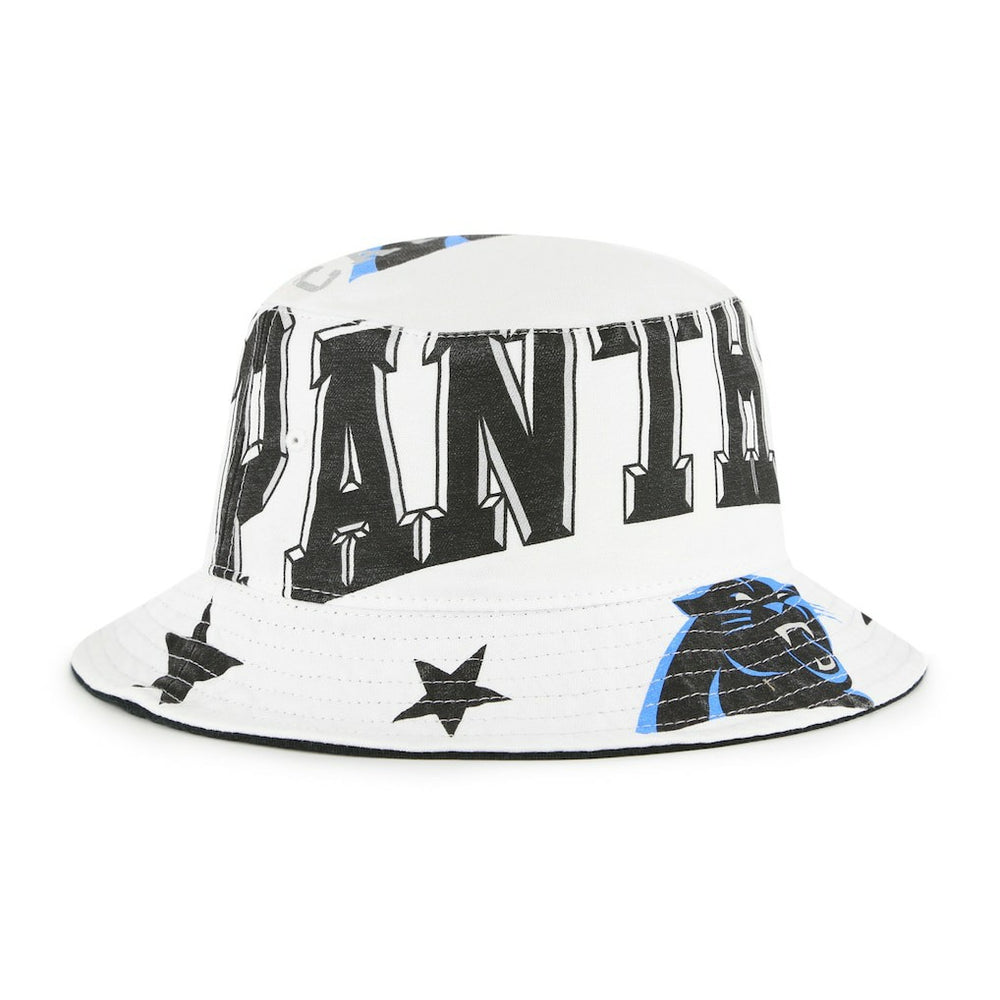 Carolina Panthers '47 Women's Energize Bucket Hat - White sale
