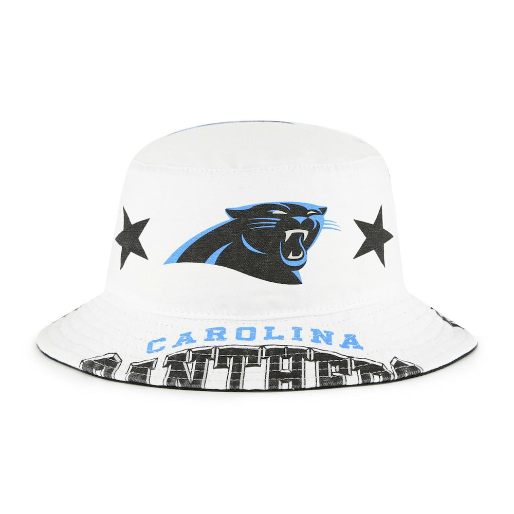 Carolina Panthers '47 Women's Energize Bucket Hat - White sale