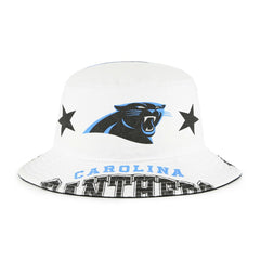 Carolina Panthers '47 Women's Energize Bucket Hat - White sale