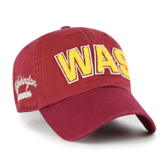 Washington Commanders '47 Women's Zoey Clean Up Adjustable Hat - Burgundy outlet