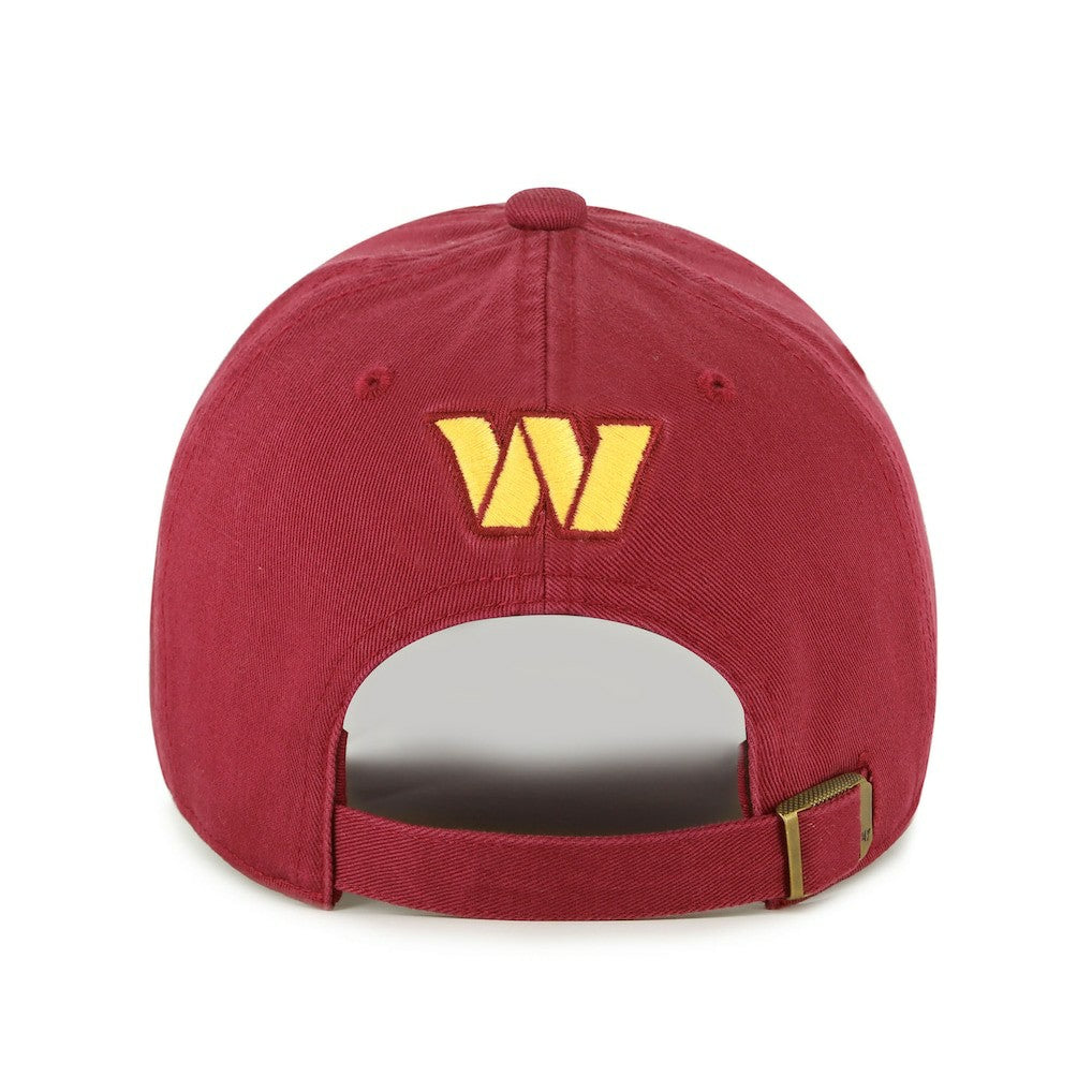 Washington Commanders '47 Women's Zoey Clean Up Adjustable Hat - Burgundy outlet