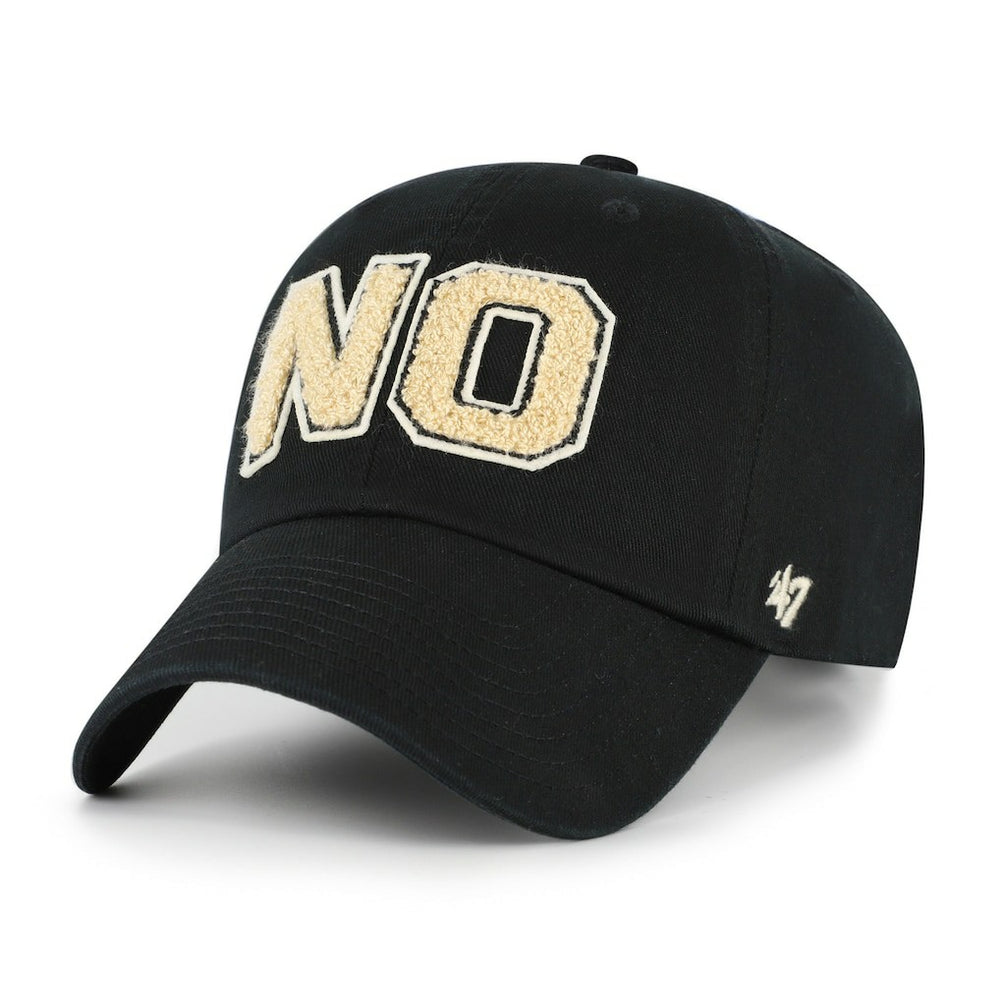 New Orleans Saints '47 Women's Zoey Clean Up Adjustable Hat - Black for sale