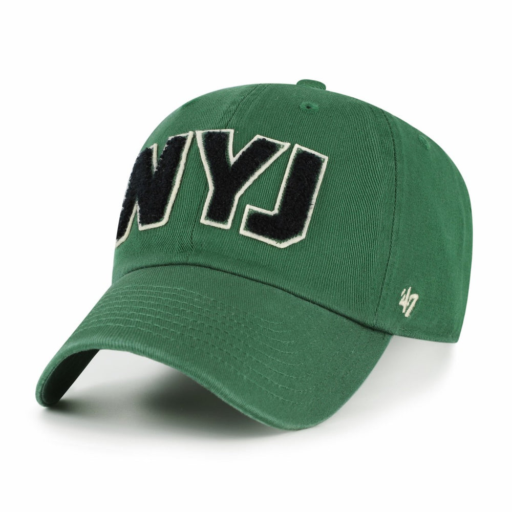 New York Jets '47 Women's Zoey Clean Up Adjustable Hat - Green for sale