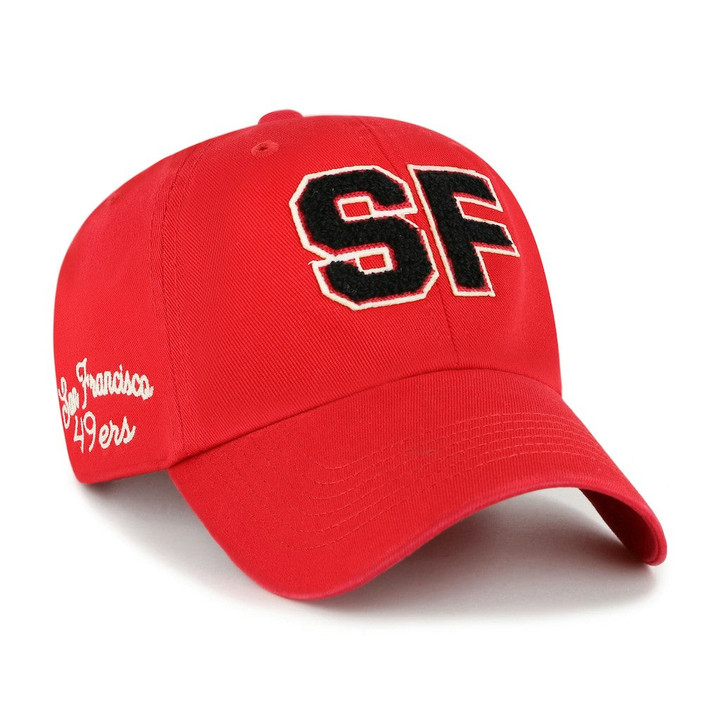San Francisco 49ers '47 Women's Zoey Clean Up Adjustable Hat - Scarlet online