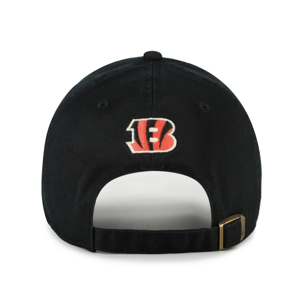 Cincinnati Bengals '47 Women's Zoey Clean Up Adjustable Hat - Black on sale