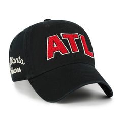 Atlanta Falcons '47 Women's Zoey Clean Up Adjustable Hat - Black on sale