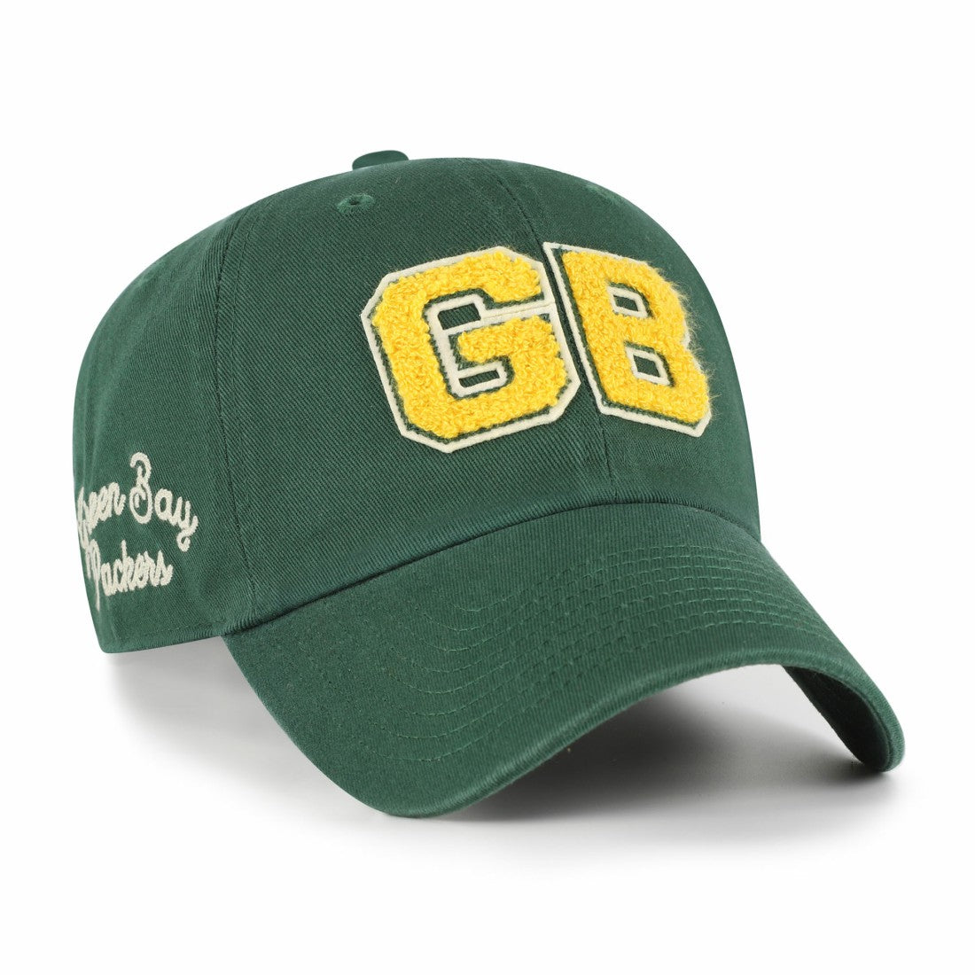 Green Bay Packers '47 Women's Zoey Clean Up Adjustable Hat - Green for sale