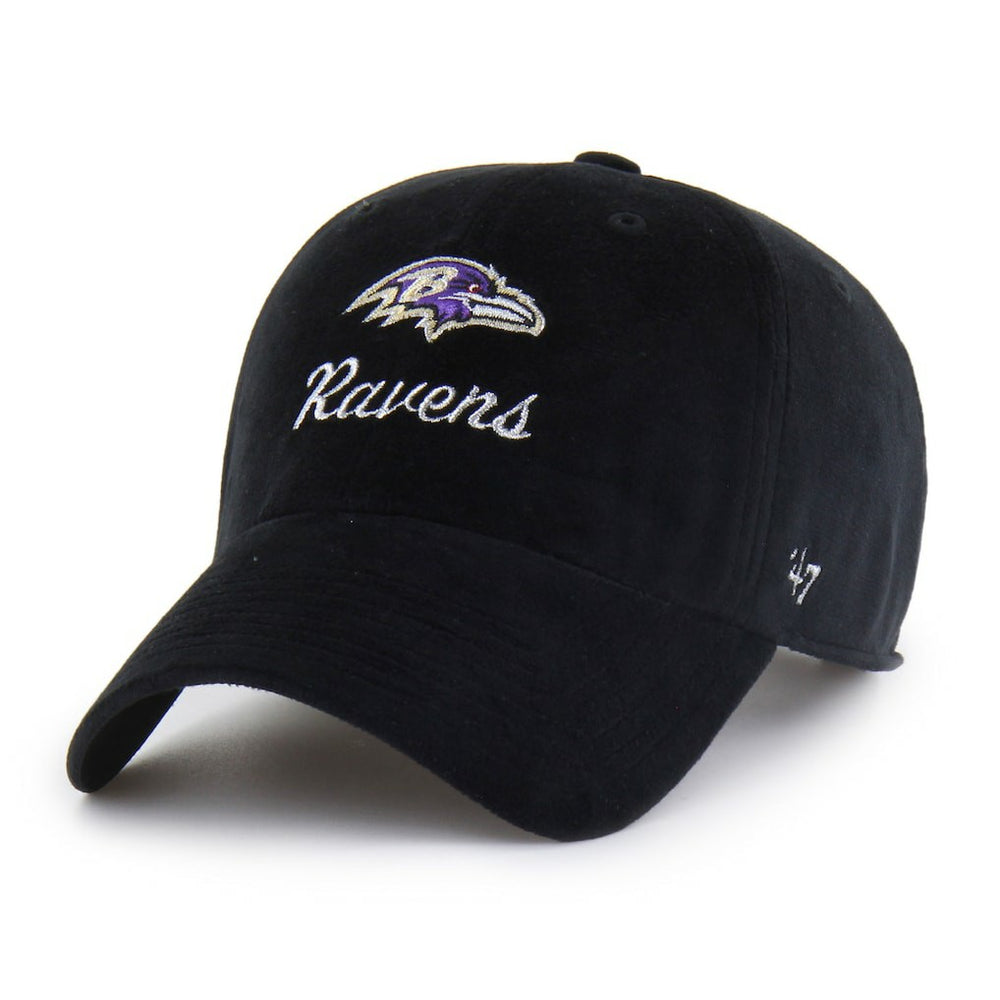 Baltimore Ravens '47 Women's Spirited Clean Up Adjustable Hat - Black on sale