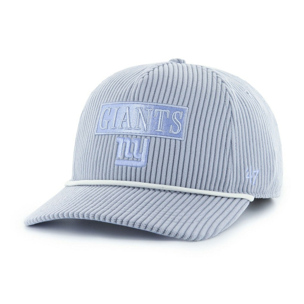 New York Giants '47 Women's Mellow Corduroy Hitch Adjustable Hat - Light Blue for sale