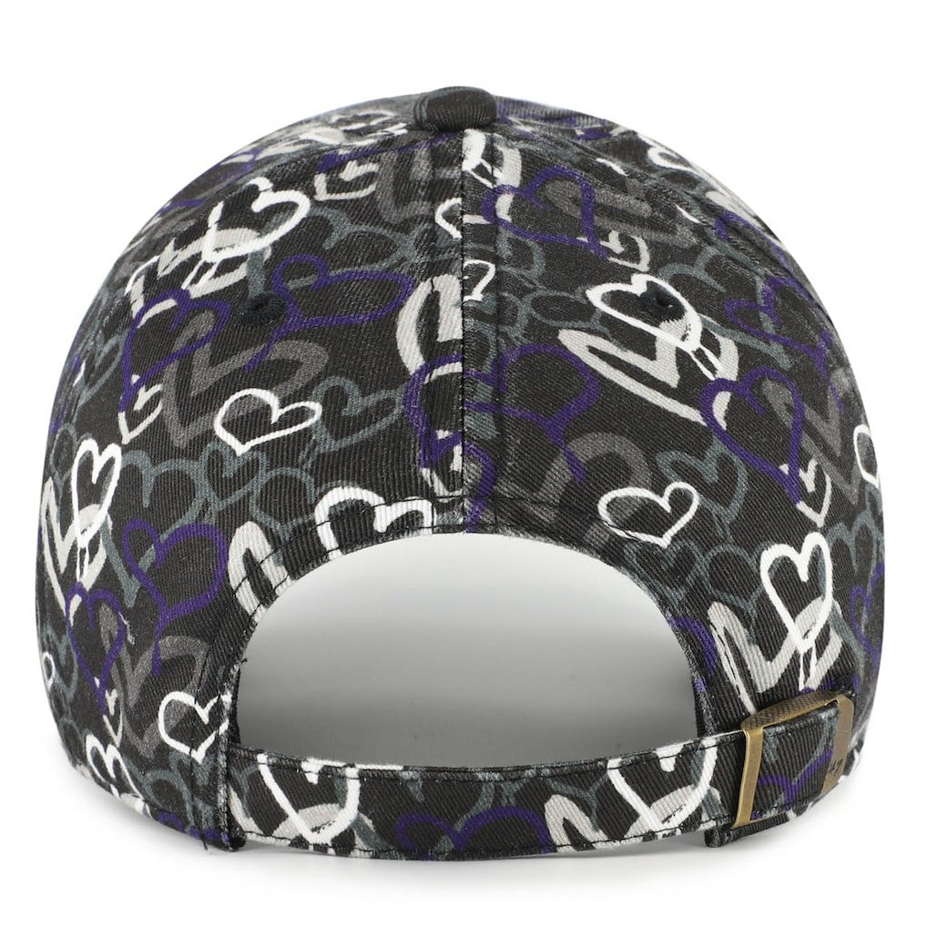 Baltimore Ravens '47 Girls Youth Mural Clean Up Adjustable Hat - Black discount