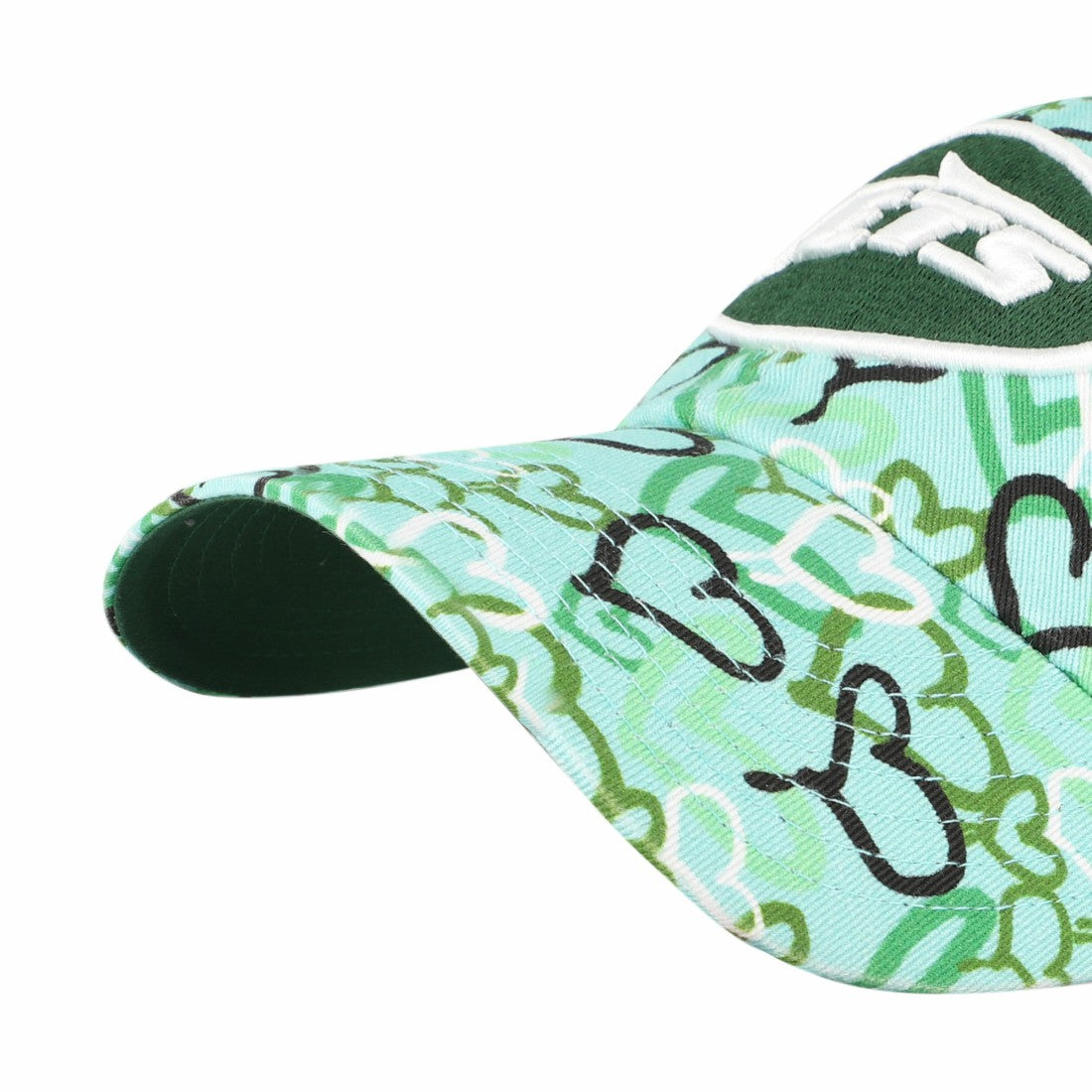 New York Jets '47 Girls Youth Mural Clean Up Adjustable Hat - Green cheap
