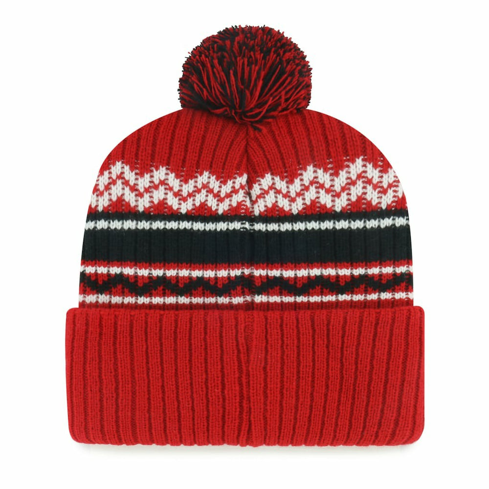 San Francisco 49ers '47 Youth Polar Vortex Cuffed Knit Hat with Pom - Scarlet discount