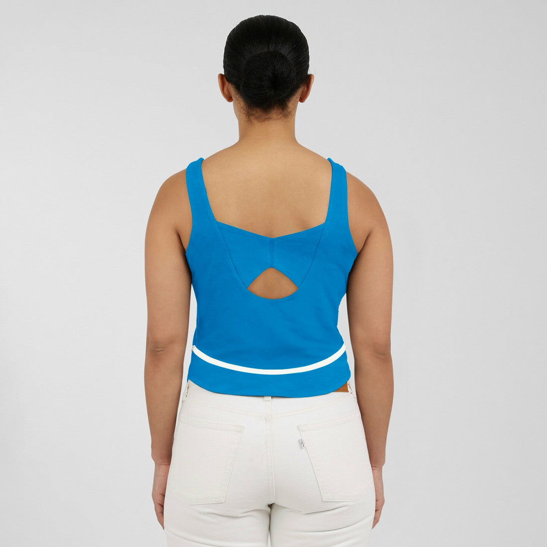 Detroit Lions WEAR by Erin Andrews Women's Square Neck Tank Top - Blue online