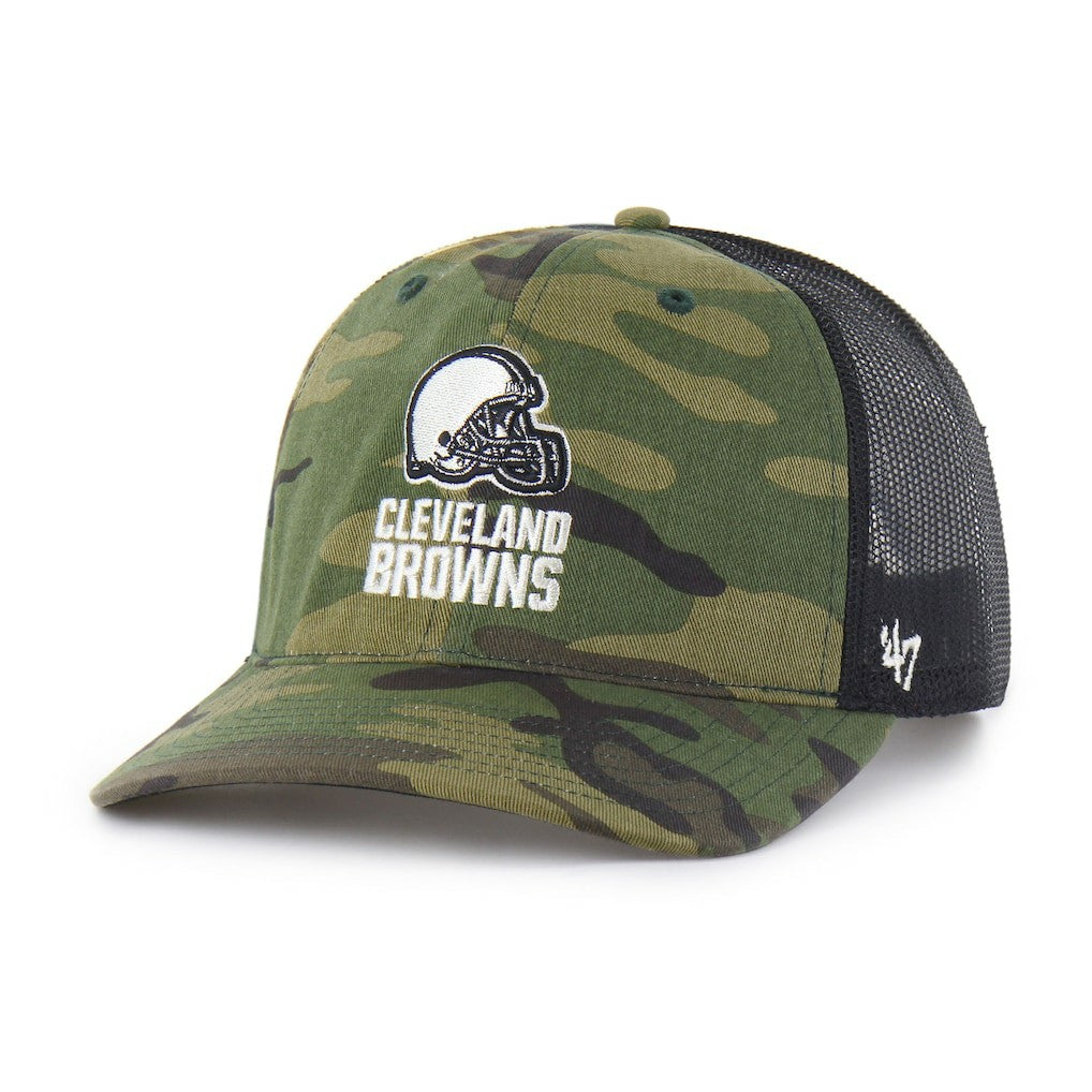 Cleveland Browns '47 Trucker Adjustable Hat - Camo cheap